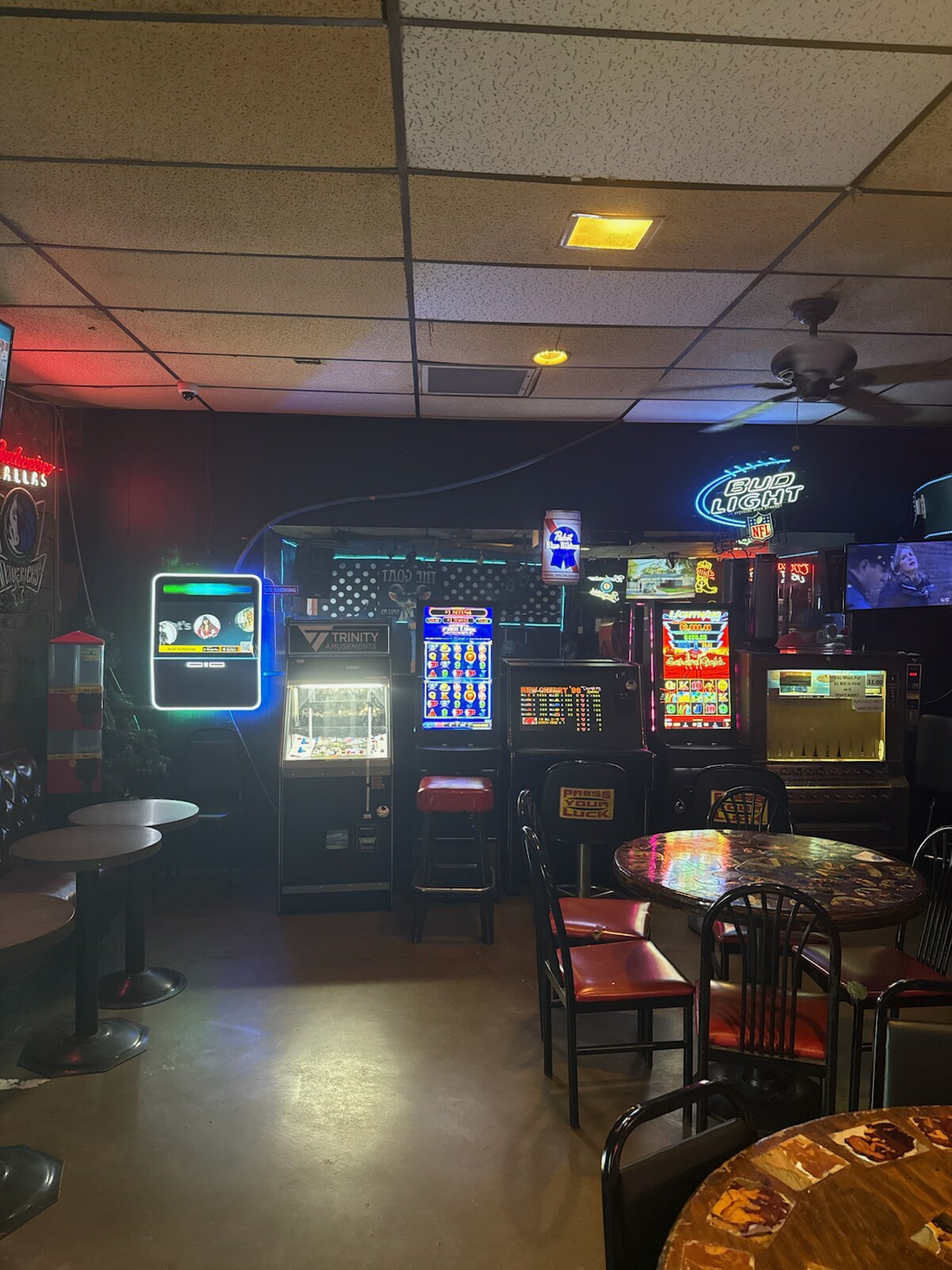 Games at the bar